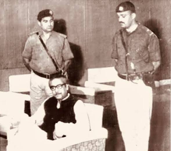বঙ্গবন্ধু শেখ মুজিব যেভাবে গ্রেপ্তার হলেন